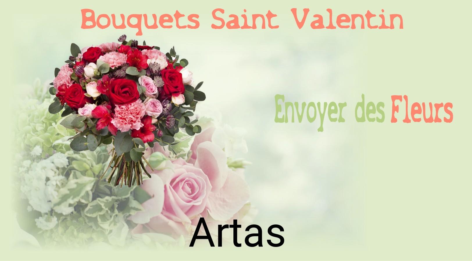 Roses de Saint-Valentin livrées à Artas